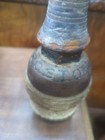 Vintage Cast Iron   Leather Rawhide Maul Wood Carving Mallet Tool Hammer Boston 