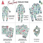 Honestbaby Family Matching Holiday Pajamas Organic Cotton Set For All