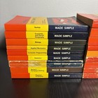 Lot Of 18 Vintage Made Simple Paperback Books Math Science Biology Chemistry    