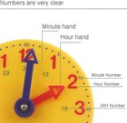 Student Learning 4  Educational Clock 12 24 Hour Teach Time