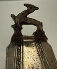 Weidlich Brothers 1920s Art Deco Silver Plated Powder Beauty Box Coffin Gazelle