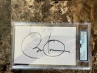Barack Obama President  Signed Autograph Auto Cut Psa dna Slabbed