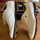 Footjoy Icon B Black Men s Us Size 11m Golf Shoes Style  52004 White