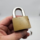 American Lock Padlock Kc40 1-1 4 l X 0 4 d Shackle 1-3 4 w Keyed Different