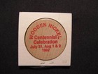 1992 Delevan  New York Wooden Nickel Token - Delevan Centennial Wood Nickel Coin