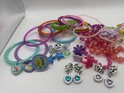 Vintage 90s Girls Dress Up Jewelry Lot Bracelets Earrings Disney