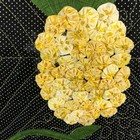 Vtg Country Quilt Pineapple Wall Hanging Good Luck Farmhouse Hand Stitched Art