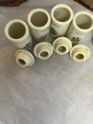 The Lenox Spice Garden Set Of 10 Assorted Jars 1992 Excellent Condition
