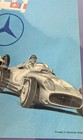 Vintage Original Mercedes Benz Victory Poster 1955 Buenos Aires Grand Prix Car