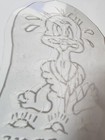1970 s Original  Traditional  Vintage  Acetate Tattoo Stencil Duck Hot Rocks 