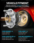 2x Rear Wheel Hub Bearings For Jeep Patriot Dodge Caliber Chrysler Sebring