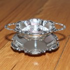 Vintage 835 Silver Over-the-cup Rotating Tea Strainer W  Drip Stand   57 9 Grams