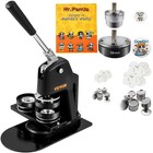Button Maker Machine Kit - 1 25    2 25  Badge Punch Press  Diy Gifts  500 Parts
