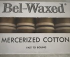 Belding Corticelli Bel-waxed  Mercerized Cotton Thread Size 50 X 12  Chestnut