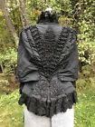 Vintage Antique 1800   s Victorian Stunning Lace Beaded Jacket B 32   