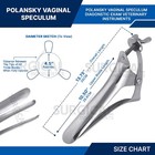 Polansky Veterinary Speculum 10 5   27cm  Ranch Equine Instruments German Grade