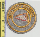 Vintage Original Us New York Montauk Yacht Club Patch Felt Cheese Cloth