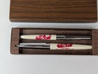 Vintage Paper Mate Pen   Pencil Set Box Advertising Las Vegs Building Materials