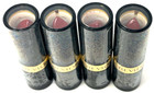  4  Revlon Super Lustrous Lipstick Sealed 0 15 Oz Each Creme 810 - Uncut Ruby