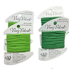 Rainbow Gallery Very Velvet 10 Skeins Thread Floss Greens Needlepoint Stitching
