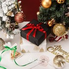 White Satin Ribbon With Gold Edge double Faced Satin 3 8 Inch X Continuous 50   