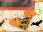 Just Nan  Halloween Party Cross Stitch Chart And Embellishments 