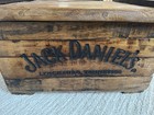 Vintage Jack Daniels Distillery Whiskey Wooden Old Time Tennessee Wood Box