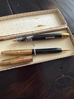 Vintage Fountain Pen   Pencil Set In Original Box  no Ink Currently 
