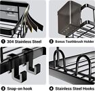 Corner Shower Caddy  2 Pack Adhesive Shower Corner Organizer Shelves  No Drillin
