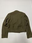 Vintage Ww2 Military Jacket Usa Army Officers Ike Wool Size 40r Small Green