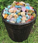 1 Lb Bulk Lot Madagascar Mix Natural Rough Tumbler Rocks Stones  2260 Cts Africa