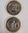  10 Casino Gaming Token Las Vegas Solid  999 Ag Silver Insert Mirage - Danny Gan