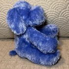 Nwt Animal Alley 2009 Blue Puppy Dog 7    Plush Shiny Floppy Beanie Toys R Us