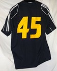  45 Plu Lutes Pacific Luthern University Game Used Worn Adidas Soccer Jersey 1b