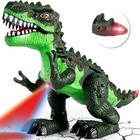 Electric Walking Dinosaur Toy T Rex Light Sound Projection Roaring Kids Gift