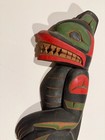 Extraordinary   Large Van Joseph Carved   Painted Cedar Plaque  Tags  Excellent 