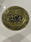 Vintage 17    Brass Wall Brass Round     dinner Guest    Plate