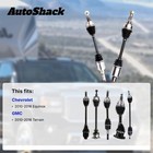 Front Cv Axle Shafts For Chevrolet  Equinox 2010-2016