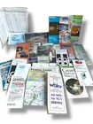 Vintage Road Map Lot Midwest Canada National Geographic Travel Ephemera Junk Jou
