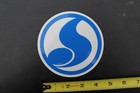 Dvs Skateboard Shoes Footwear Clear Blue Og Z55c Vintage Skateboarding Sticker