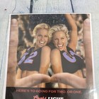 2004 Sexy Lady Coors Beer Football Vtg Print Ad poster Promo Art Magazine Page