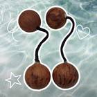 Asalato Musical Shakers  set Of 2  - Asalato Percussion  slight Imperfections 