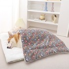 Self Warming Pet Bed Cushion Pad Dog Cat Cage Kennel Crate Soft Cozy Mat Blanket