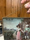 Antique Glass Shoe Advertising Victorian Sign 