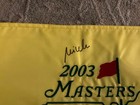Masters Winner 2003 Mike Weir Signed Masters 2003  Psa 2a2574   Rare