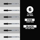 Gelly Roll Classic  Fine Pt  Black  6 Count