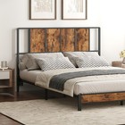 Queen Size Headboard Only  Metal Headboard With Adapters  Minimalist Industri   
