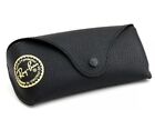 Ray Ban Leather Pouch Universal Soft Sunglasses Case With Cleaning Cloth
