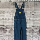 Vintage 80s 90s Duck Head Overalls Boys 12 14 25 5 Inseam Adjustable Straps