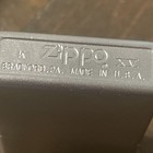 Zippo Lot Of 2 Flip-top Cigarette Lighters Metal